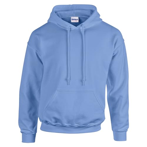 TICTEX Hoodie Herren by Gildan | Kapuzenpullover S - 5XL in vielen Farben | Heavy Blend Komfortable Passform Langlebig und Stilvoll | Ideal für den Alltag und Sport | Carolina Blue, 3XL von TICTEX