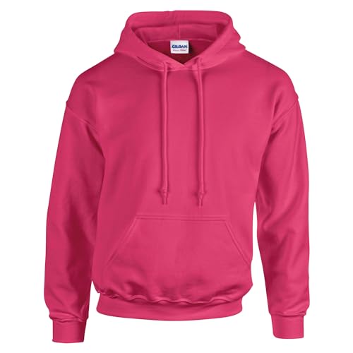 TICTEX Hoodie Herren by Gildan | Kapuzenpullover S - 5XL in vielen Farben | Heavy Blend Komfortable Passform Langlebig und Stilvoll | Ideal für den Alltag und Sport | Heliconia, 5XL von TICTEX