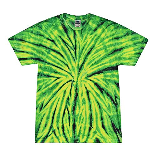 TICTEX Unisex Batik T-Shirt by Colortone – Bunte Shirts für Damen & Herren – Tie-Dye – Hippie Kleidung – Neon Shirt Baumwolle - Wild Spider, M TICTEX Unisex Batik T-Shirt by Colortone – Bunte Shirts für Damen & Herren – Tie-Dye – Hippie Kleidung – Neon Shirt Baumwolle - Wild Spider, M von TICTEX
