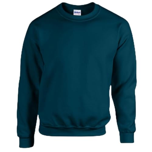 TICTEX Unisex Heavy Blend Crewneck Sweatshirt - Herren-Pullover Baumwolle mit Rundhals in vielen Farben - große Größen - Legion Blue, S von TICTEX