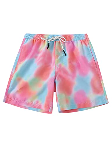 TIDE TREND Badehose für Herren Jungen Badeshorts für Männer Kurz Vielfarbig Schnelltrocknend Beachshorts Boardshorts Strand Shorts Trainingshose von TIDE TREND