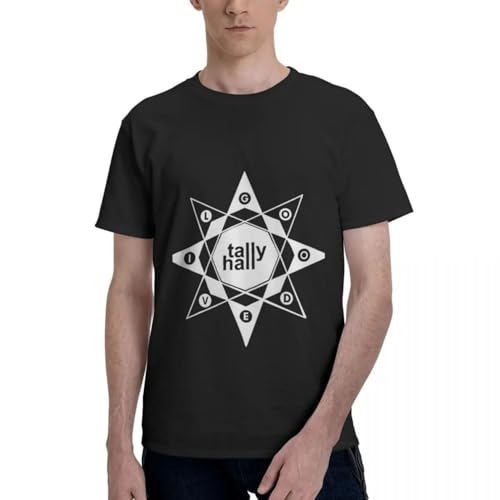 Tally-Hall-goodevil-White-T-Shirt-Quick-Drying-t-Shirt-Mens-t-Shirt-Graphic-t Black BlackXL von TIEGUAN