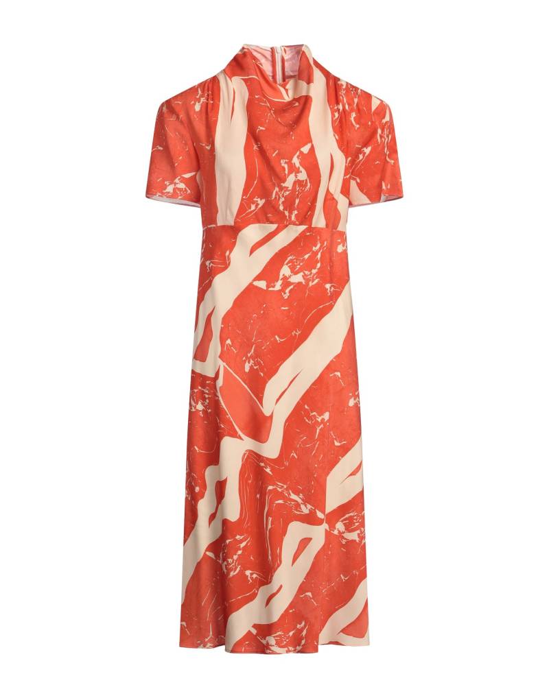 TIGER OF SWEDEN Midi-kleid Damen Orange von TIGER OF SWEDEN