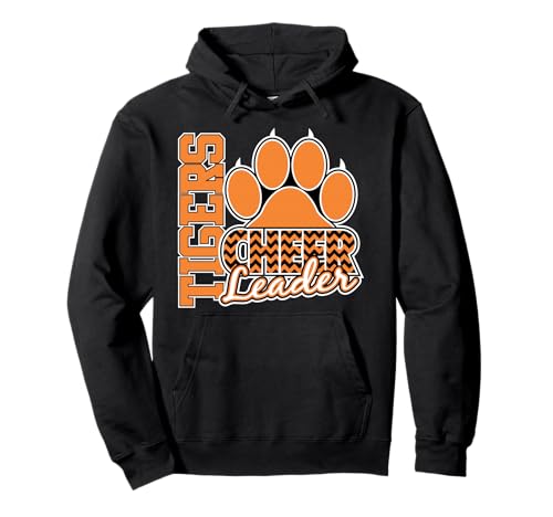Tigers Cheerleaderin Mama Orange Tigers jubeln der Schule zu Pullover Hoodie von TIGERS TEES CO