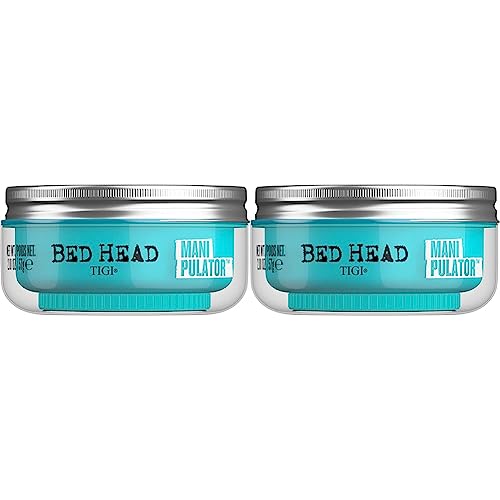 Bed Head by TIGI | Manipulator Texturpaste für Männer und Frauen | Professionelle Haarpflege, Haarstyling-Produkt mit starkem Halt | Für kurzes und mittellanges Haar | 57 g (Packung mit 2) von TIGI