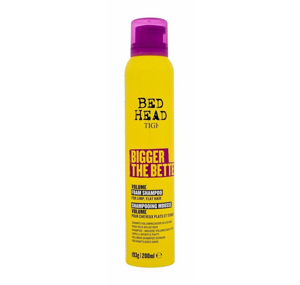 TIGI Haarshampoo Bed Head Bigger The Better Volume Foam Shampoo 200ml TIGI Haarshampoo Bed Head Bigger The Better Volume Foam Shampoo 200ml von TIGI