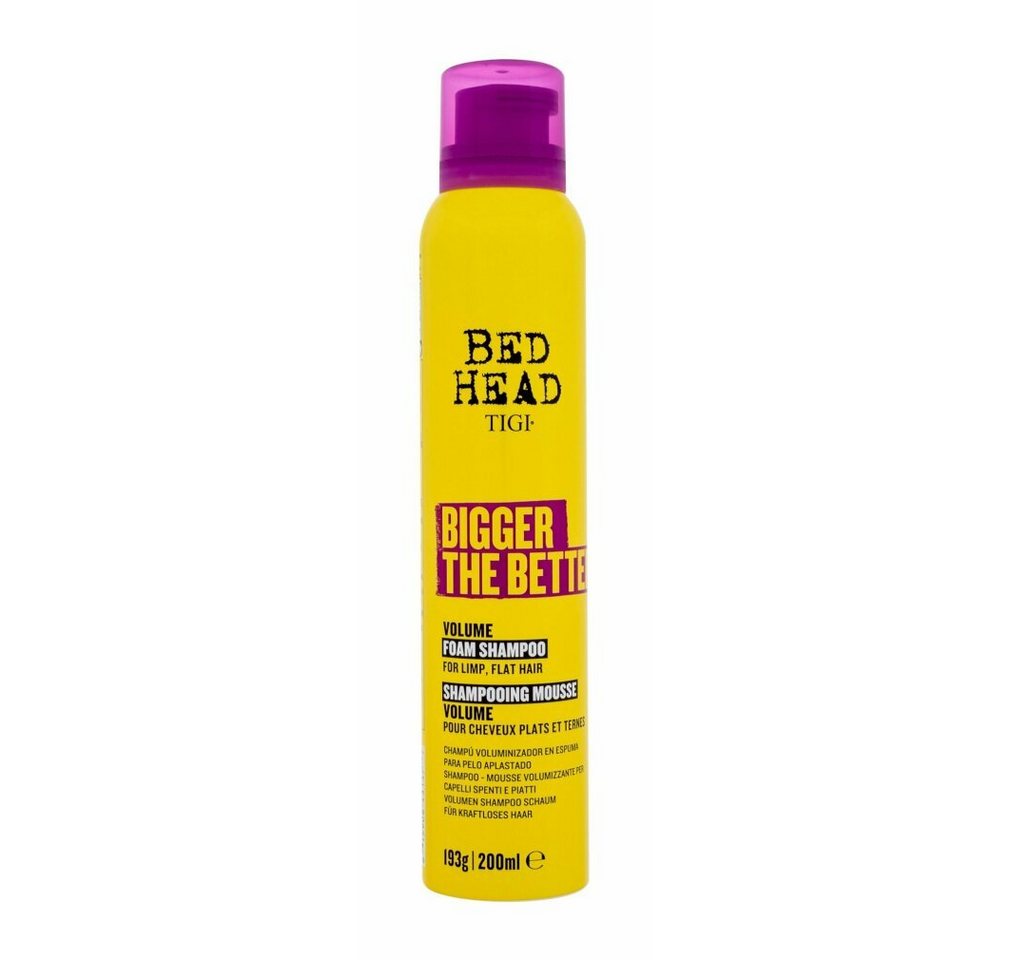 TIGI Haarshampoo Bed Head Bigger The Better Volume Foam Shampoo 200ml von TIGI