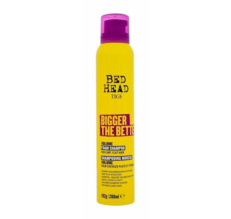 TIGI Haarshampoo Bed Head Bigger The Better Volume Foam Shampoo 200ml von TIGI
