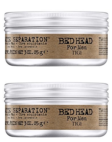 Tigi 2x Bed Head for Men Matte Separation Workable Wax 75 Gr. von TIGI