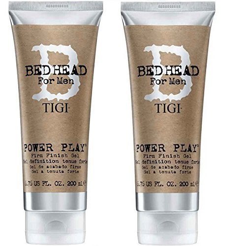 Tigi BED HEAD B for Men Power Play Firm Finish Hair Gel 200ml x 2 by TIGI von TIGI