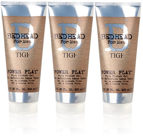 Tigi Bed Head for Men Power Play Firm Finishing Gel Triple Pack (3 x 200 ml) von TIGI