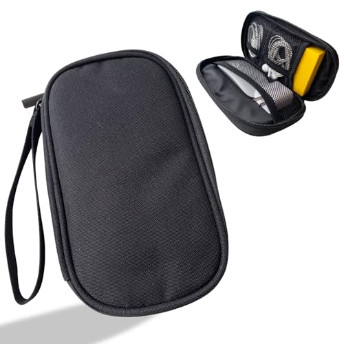 Elektronik-Organizer, Reisetasche, Kabel-Organizer, Reiseutensilien, Tech-Tasche, geeignet für Ladegerät, Kabel, Telefon, Flash-Laufwerk, schwarz Elektronik-Organizer, Reisetasche, Kabel-Organizer, Reiseutensilien, Tech-Tasche, geeignet für Ladegerät, Kabel, Telefon, Flash-Laufwerk, schwarz von TIHYWR