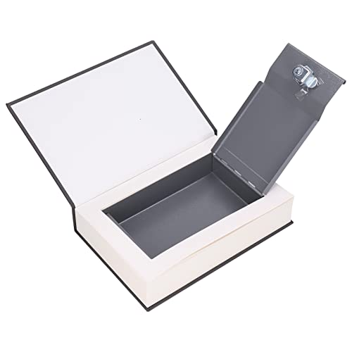 Buch-Safe-Schließbox, Kleine Schließbox mit 2 Schlüsseln, Lebensechte Buch-Geldhülle, Umleitungs-Safe, Gefälschte Buchbox Zum Speichern von Bankkarten und Anderen Wichtigen von TIKATARER