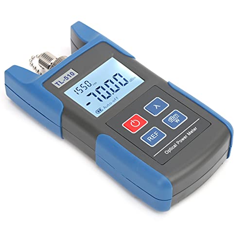 Faseroptikwerkzeuge, TL510 Optical Power Messer Faser -Tester Optischer Leistungsmesser Optischer Leistungsdetektor Messungsinstrument ‑ 70 ~+10 Dbm von TIKATARER