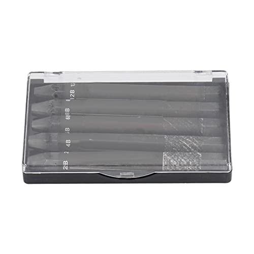 Graphitstifte, Graphitstift, Kohlestifte Zum Zeichnen mit 5 Stück Wasserlöslichem Graphit Zum Skizzieren von TIKATARER