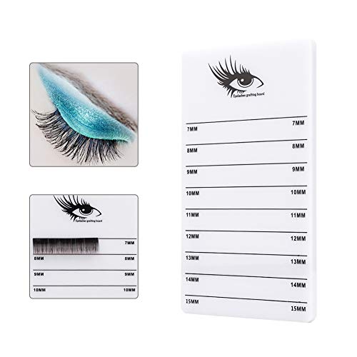 Hasinenschalenhalter, 7-15 Mm Wimpernschale Wimpern Organizer Eyelash Tablett Wimpern Erweiterung Pfropfung Acrylplatten-Make-up-Werkzeug von TIKATARER
