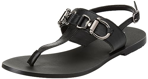 TILDEN Damen Flat Sandal, Schwarz, 37 EU TILDEN Damen Flat Sandal, Schwarz, 37 EU von TILDEN