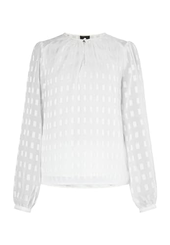 TILDEN Damen Langarmbluse 31229086-TI01, WOLLWEISS, L von TILDEN