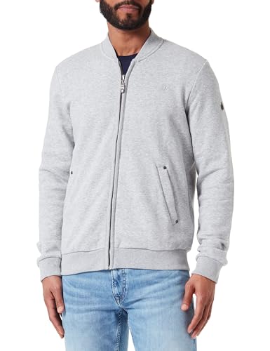 TILDEN Herren Sweatjacke 37731124, Hellgrau Melange, L von TILDEN