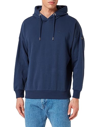 TILDEN Men's Kapuzensweater Sweater, Marine, Large von TILDEN