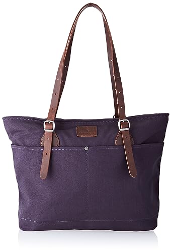 TILDEN Women's Shopper, Marine Braun von TILDEN