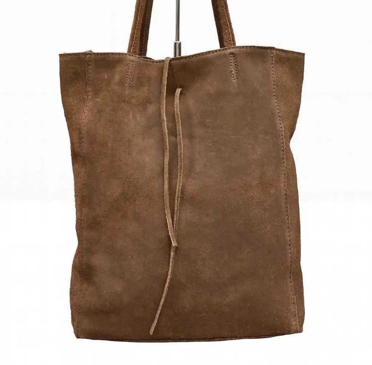 Handtasche/Shopper Xl Veloursleder von TILLundPAULA