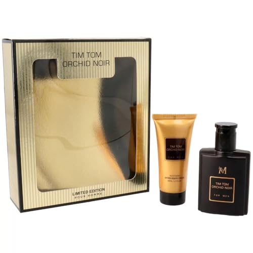 CONF. MONTAGE BRANDS TIM TOM ORCHID NOIR FOR MEN EDT 50 ml ATO + AFTER SHAVE CREAM 50 ml TUBE von TIM TOM