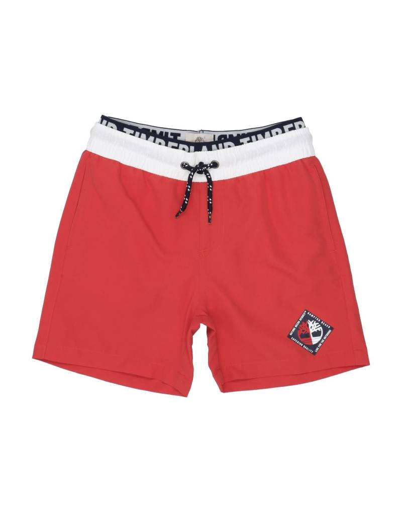 TIMBERLAND Badeboxer Kinder Rot von TIMBERLAND