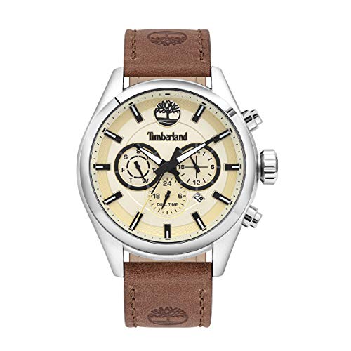 Timberland Armbanduhr Herren Ashmont Leder 46mm von Timberland