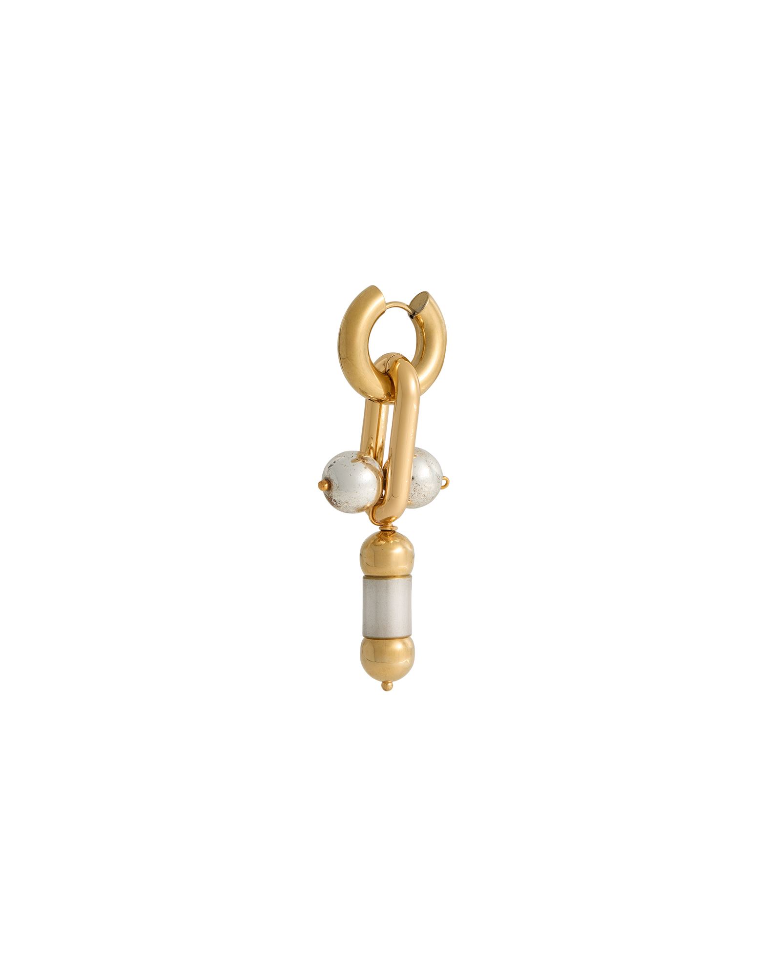 TIMELESS PEARLY Einzelner Ohrring Damen Gold TIMELESS PEARLY Einzelner Ohrring Damen Gold von TIMELESS PEARLY