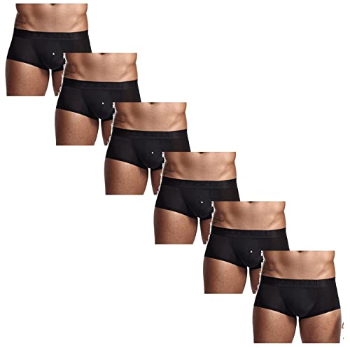 TIMELYE Boxershort Herren 6 Pack EIS Seide Unterwäsche Herren Badehose Transparent Sexy Badehose Herren Gay Underwear Men Eisseide Shorts Herren Unterhose Weihnachten Mann Unterhosen Männer Sexy TIMELYE Boxershort Herren 6 Pack EIS Seide Unterwäsche Herren Badehose Transparent Sexy Badehose Herren Gay Underwear Men Eisseide Shorts Herren Unterhose Weihnachten Mann Unterhosen Männer Sexy von TIMELYE