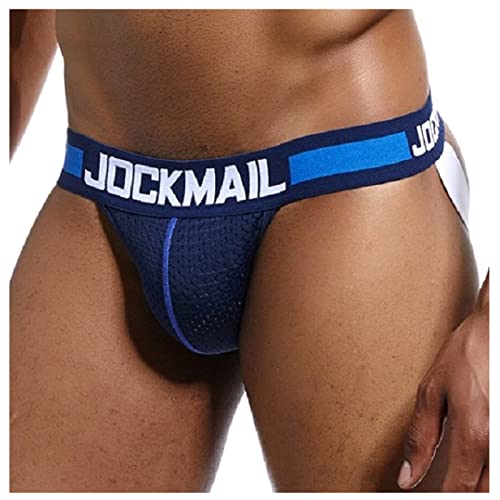 TIMELYE Herren Sexy Jockstrap Boxershorts Männer Sexy Unterwäsche Rückenfreies Gesäß Herren Strings Schwule Unterwäsche Unterhosen Retroshorts Baumwolle Unterwäsche für Herren von TIMELYE