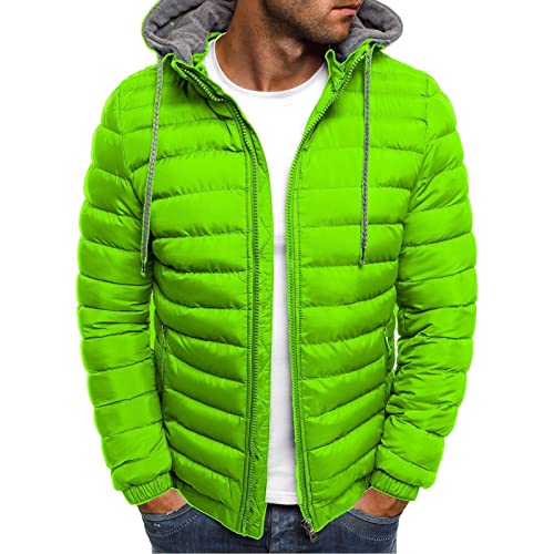 TIMELYE Männer Warme Daunenjacken Leicht Jacke Herren Winter Warme Anorak Sport Steppjacke Herbst Herbst Jacke Herren Herbstjacke Atmungsaktiv Freizeitjacke Puffer Herrenjacke von TIMELYE