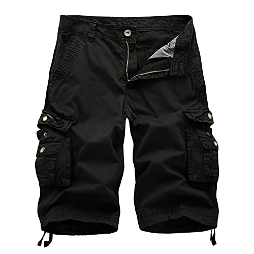 TIMELYE Shorts Herren Mulit Taschen Einfrabige Herren-Shorts Cargoshorts Vintage Mit Reißverschluss Kurz Cargohose Sommerhose Regular Fit Atmungsaktiv Kurze Sporthose Freizeithose F. Männer TIMELYE Shorts Herren Mulit Taschen Einfrabige Herren-Shorts Cargoshorts Vintage Mit Reißverschluss Kurz Cargohose Sommerhose Regular Fit Atmungsaktiv Kurze Sporthose Freizeithose F. Männer von TIMELYE