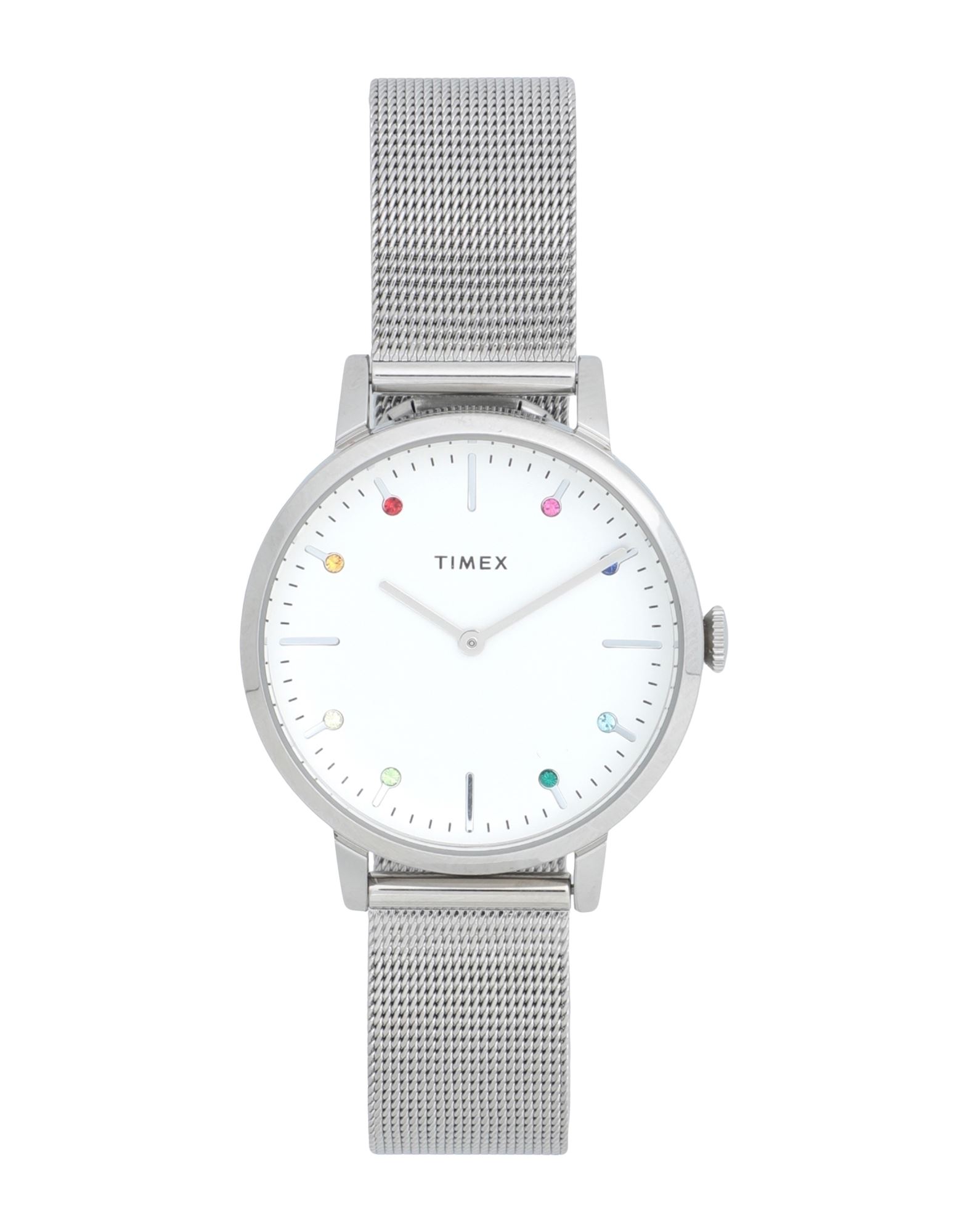 TIMEX Armbanduhr Damen Silber von TIMEX