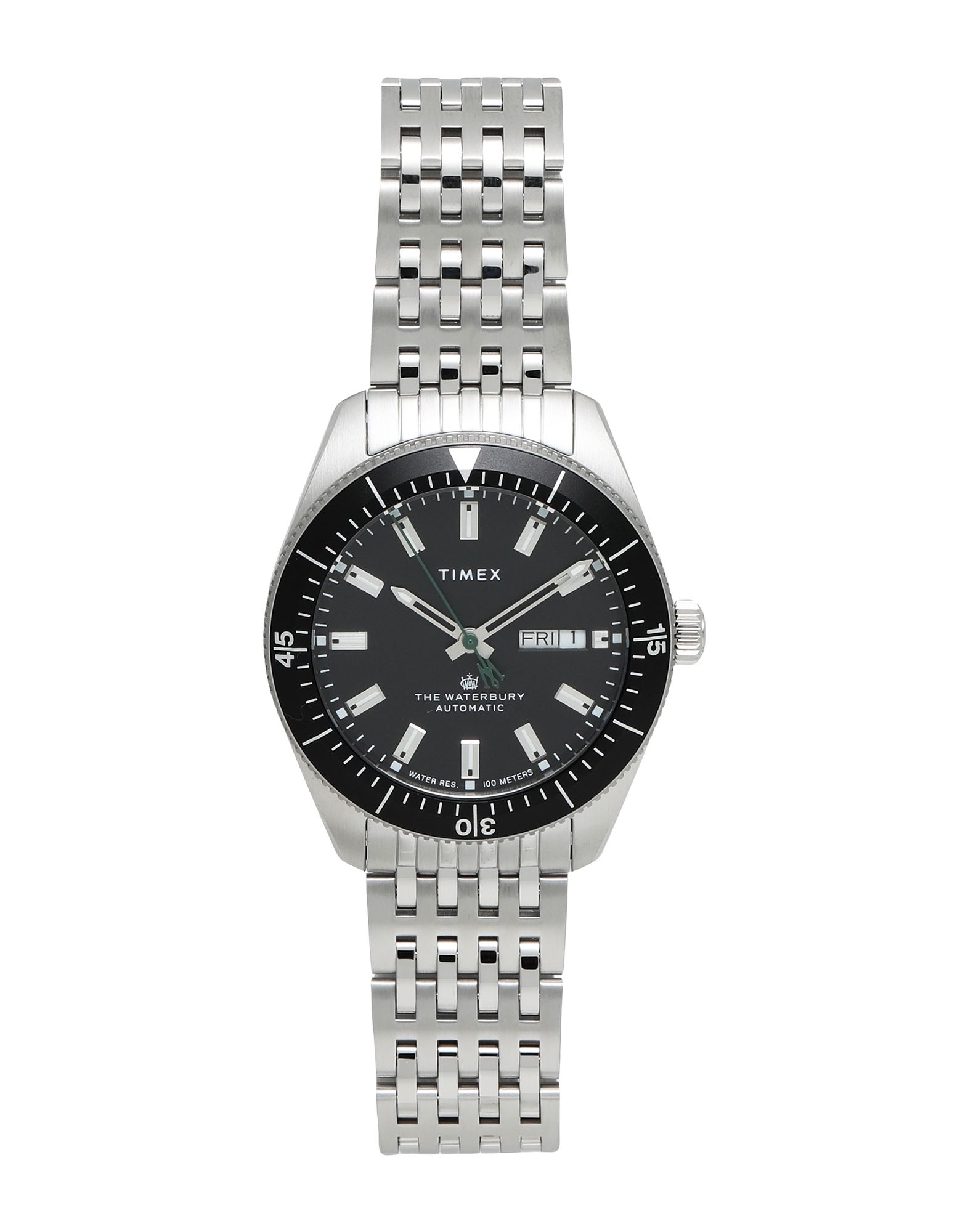 TIMEX Armbanduhr Herren Silber von TIMEX