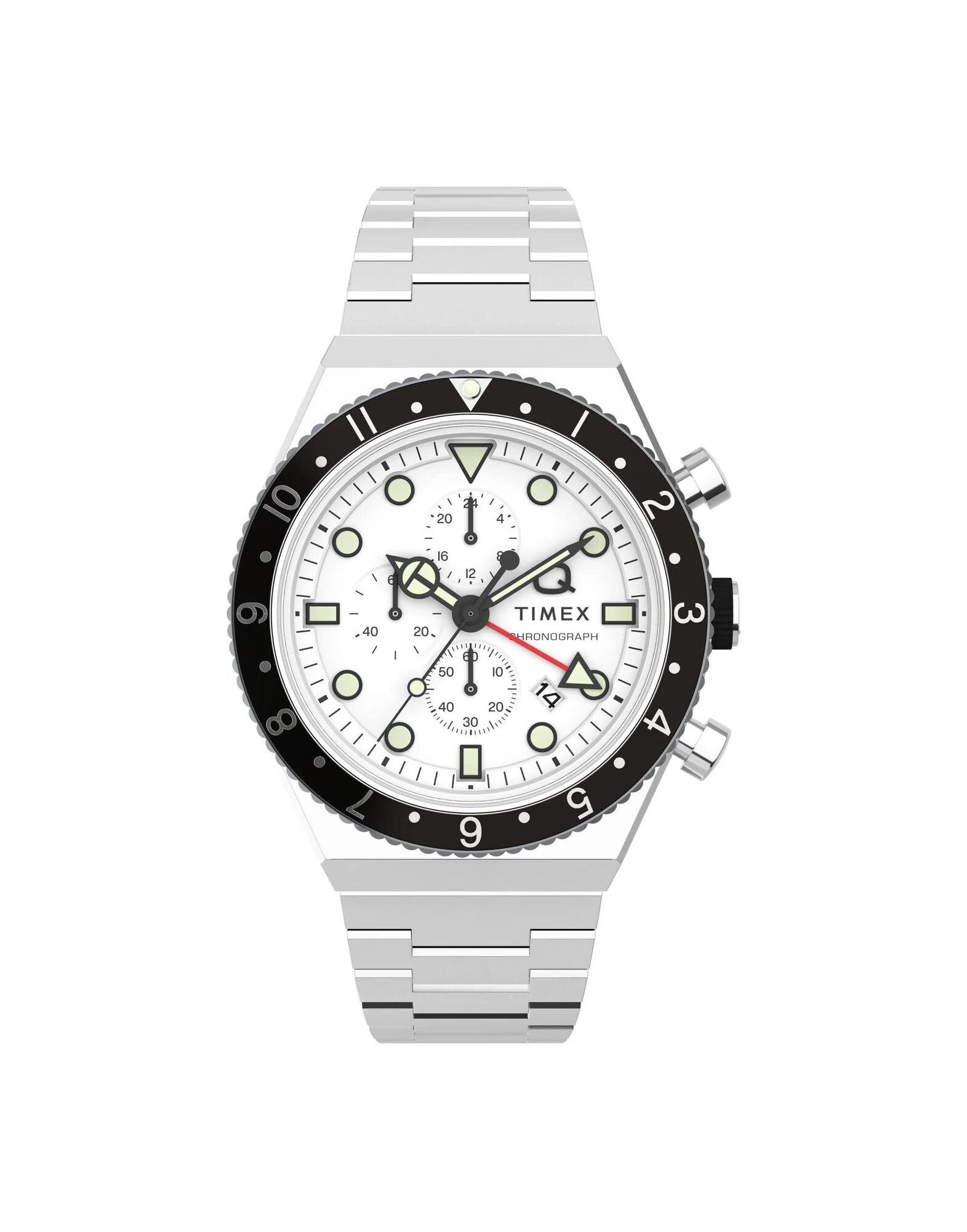 TIMEX Armbanduhr Herren Silber von TIMEX