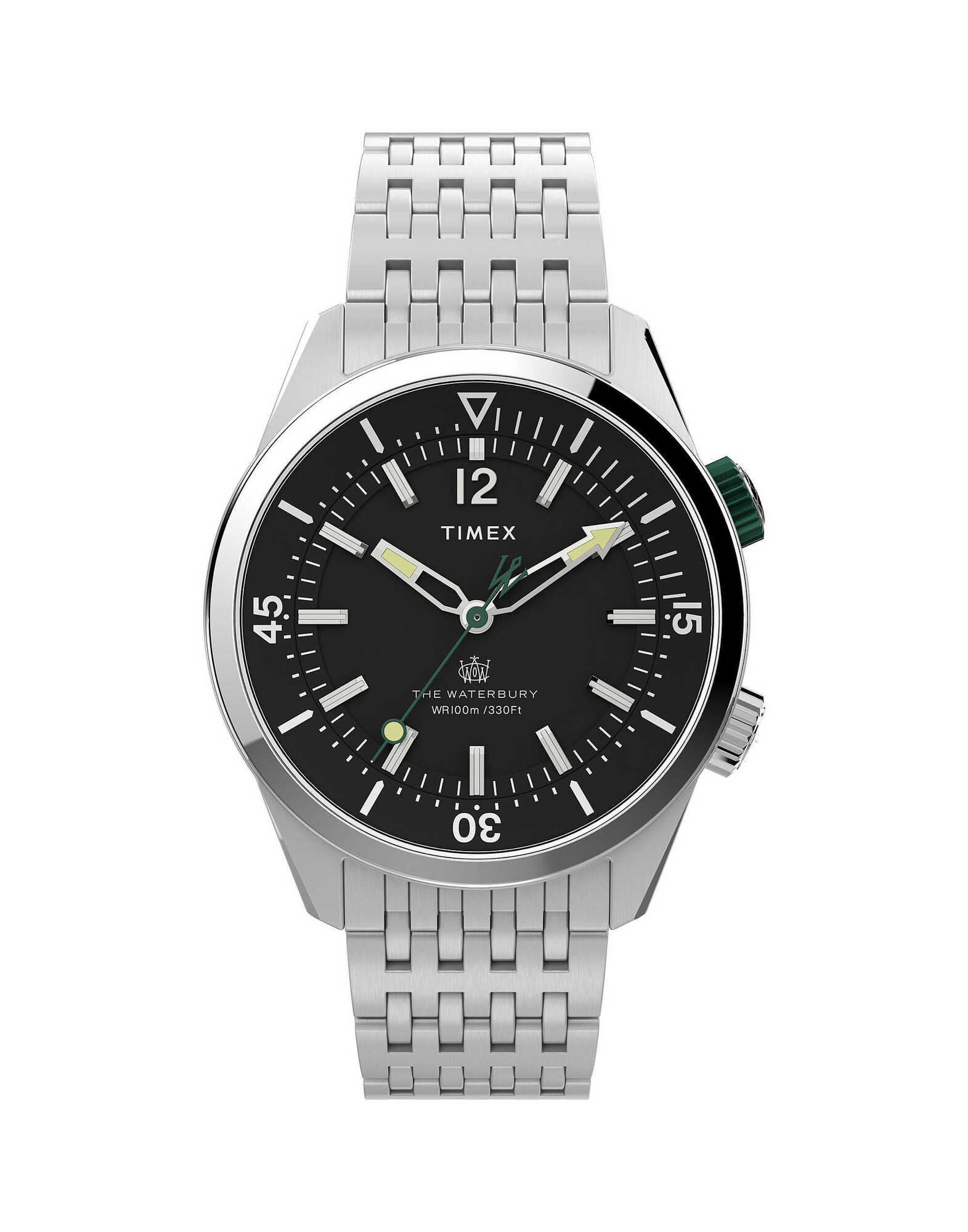 TIMEX Armbanduhr Herren Silber von TIMEX