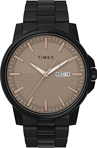 Timex Classics 45mm Herren-Armbanduhr aus Edelstahl TW2V21000 von Timex