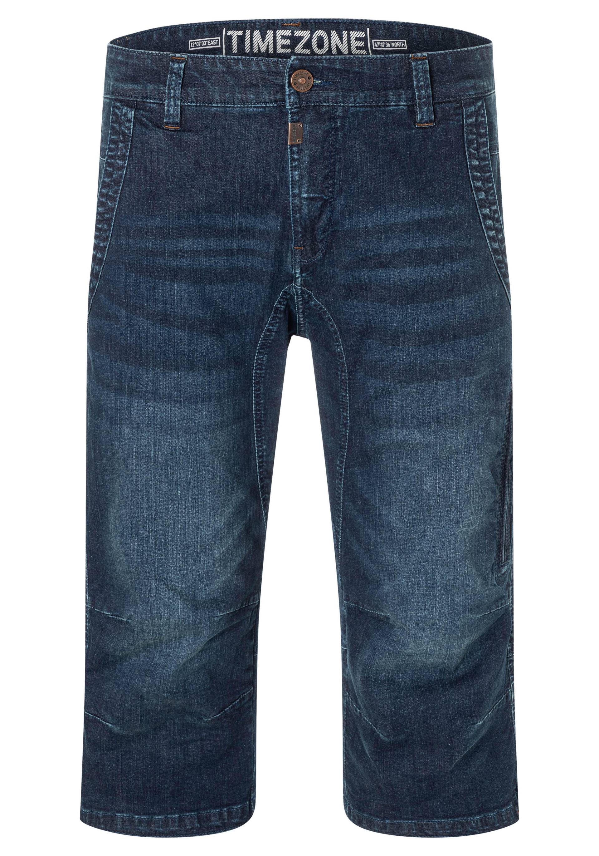 TIMEZONE GmbH - Regular ConnorTZ 3/4 rough navy wash - Gr. - 31 von TIMEZONE GmbH
