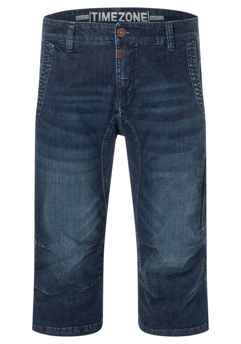 TIMEZONE GmbH - Regular ConnorTZ 3/4 rough navy wash - Gr. - 31 von TIMEZONE GmbH