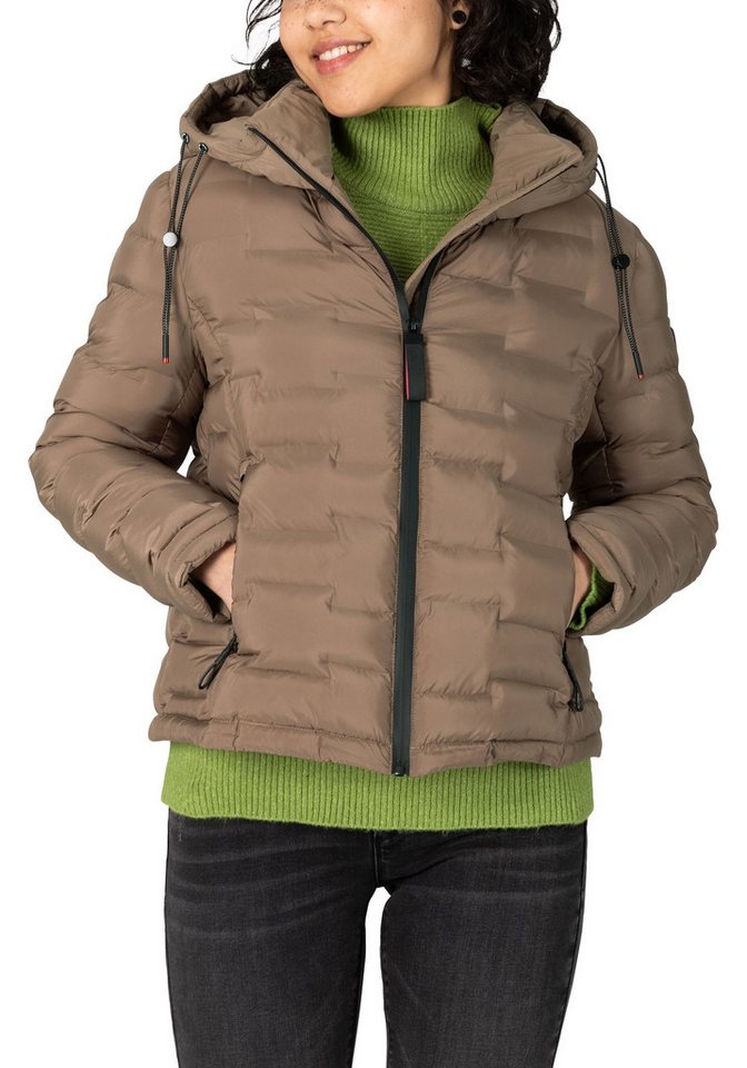 TIMEZONE Blouson Puffer- wasserabweisend recycelte Wattierung Short Bonded Jacket von TIMEZONE