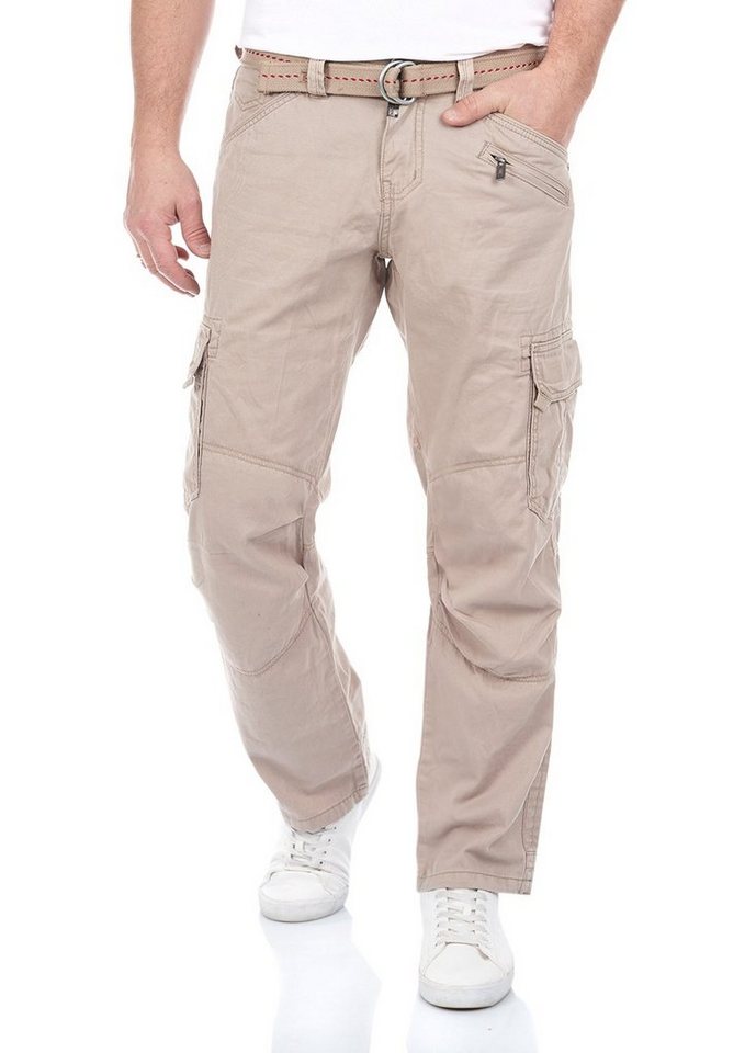 TIMEZONE Cargohose Herren Stoffhose BenitoTZ Loose Fit Freizeithose aus 100% Baumwolle von TIMEZONE