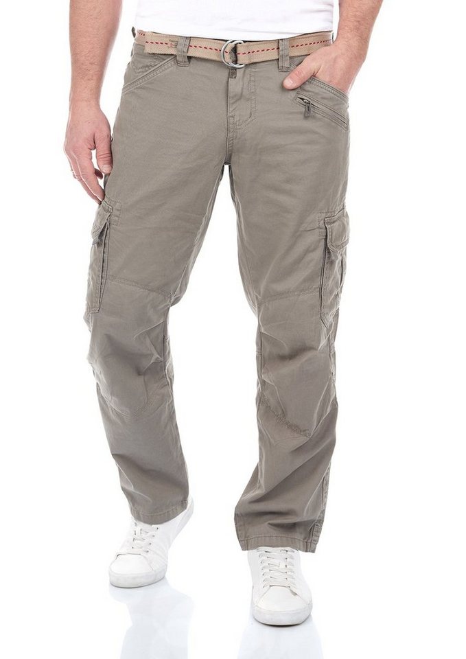 TIMEZONE Cargohose Herren Stoffhose BenitoTZ Loose Fit Freizeithose aus 100% Baumwolle von TIMEZONE