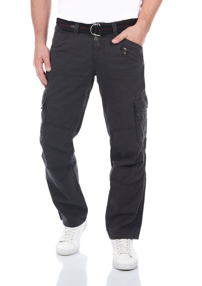 TIMEZONE Cargohose Herren Stoffhose BenitoTZ Loose Fit Freizeithose aus 100% Baumwolle von TIMEZONE