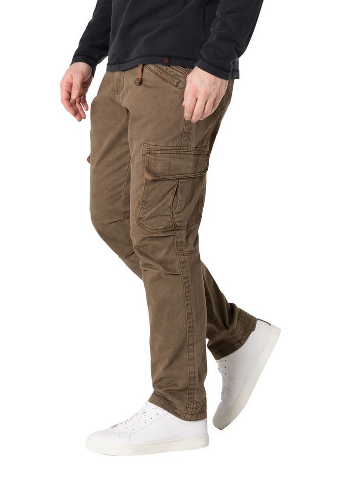 TIMEZONE Cargohose Regular Fit Taschen Baumwolle Reißverschluss Regular BenTZ von TIMEZONE