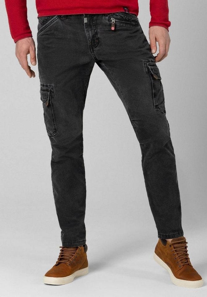 TIMEZONE Cargohose Cargo Denim Hose Slim Fit Stretch Jeans Regular BenTZ TIMEZONE - Regular BenTZ von TIMEZONE