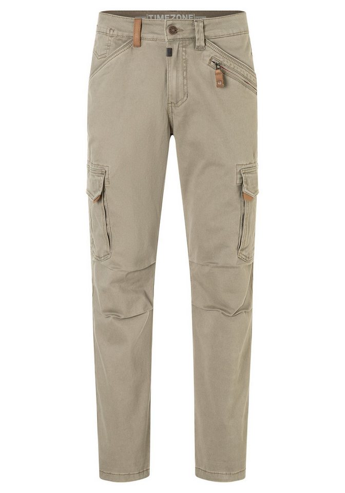 TIMEZONE Cargohose Regular Fit Taschen Baumwolle Reißverschluss (1-tlg) Regular BenTZ von TIMEZONE