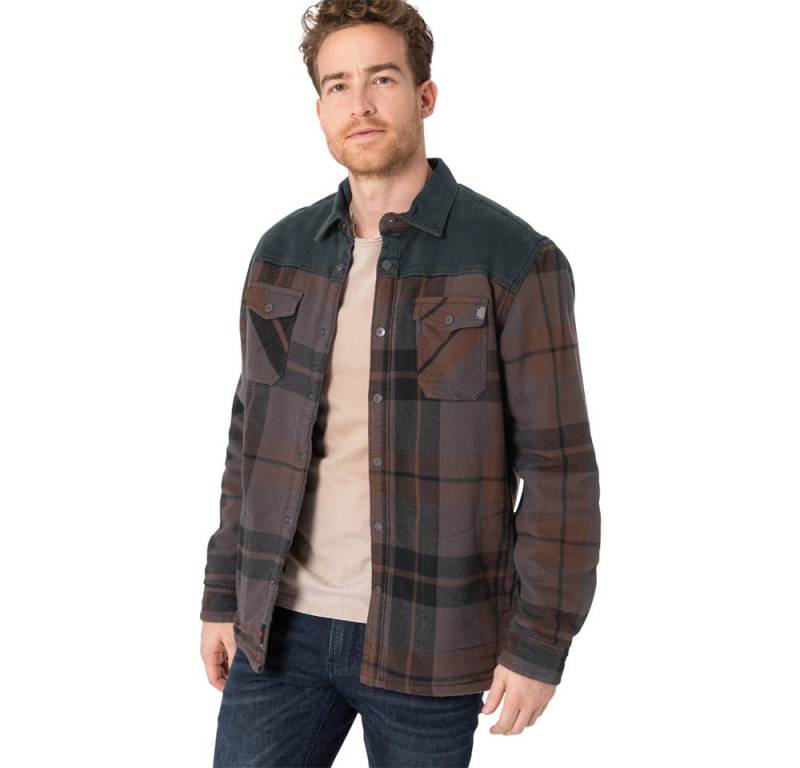 TIMEZONE Hemdjacke Overshirt Fabricmix von TIMEZONE
