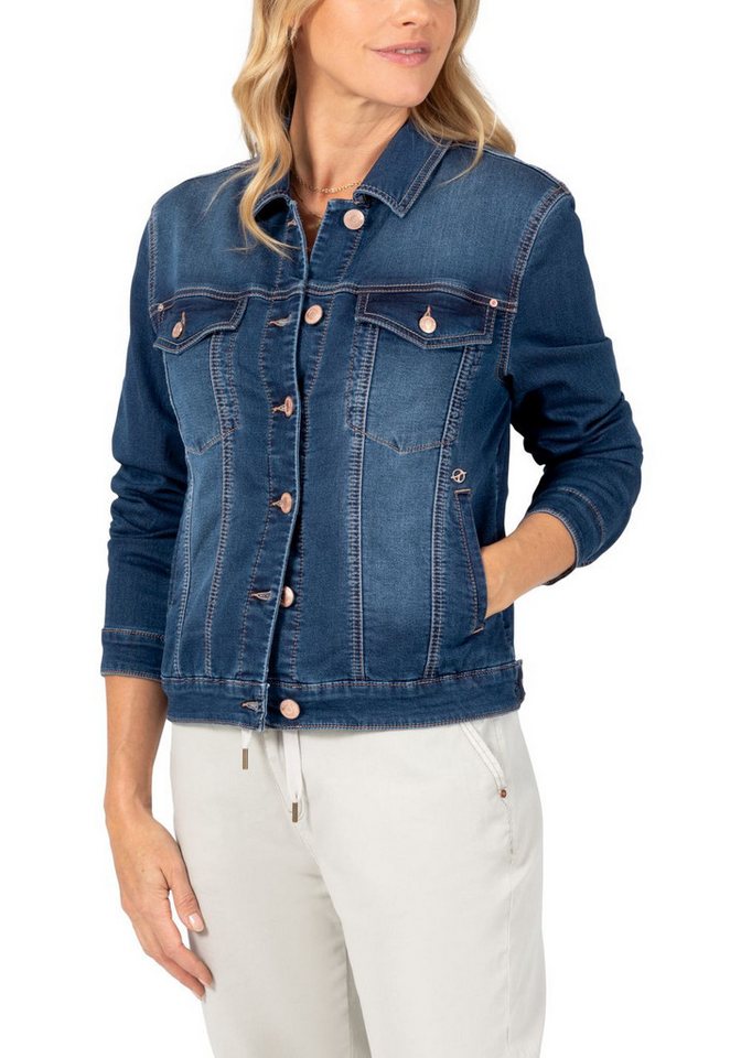 TIMEZONE Outdoorjacke Denim Jacket II mit Stretch von TIMEZONE